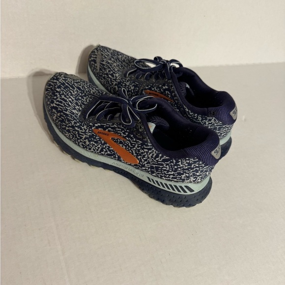 Brooks Adrenaline 20 Navy Copper GTS XX Guiderails Running Sneaker Womens 6.5 - Picture 9 of 9